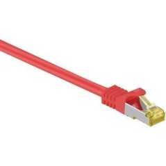 goobay CAT 7 SFTP, PiMF 1m Patchkabel Rød